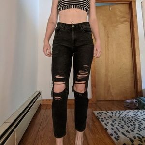 Distressed Mom Jean from American Eagle